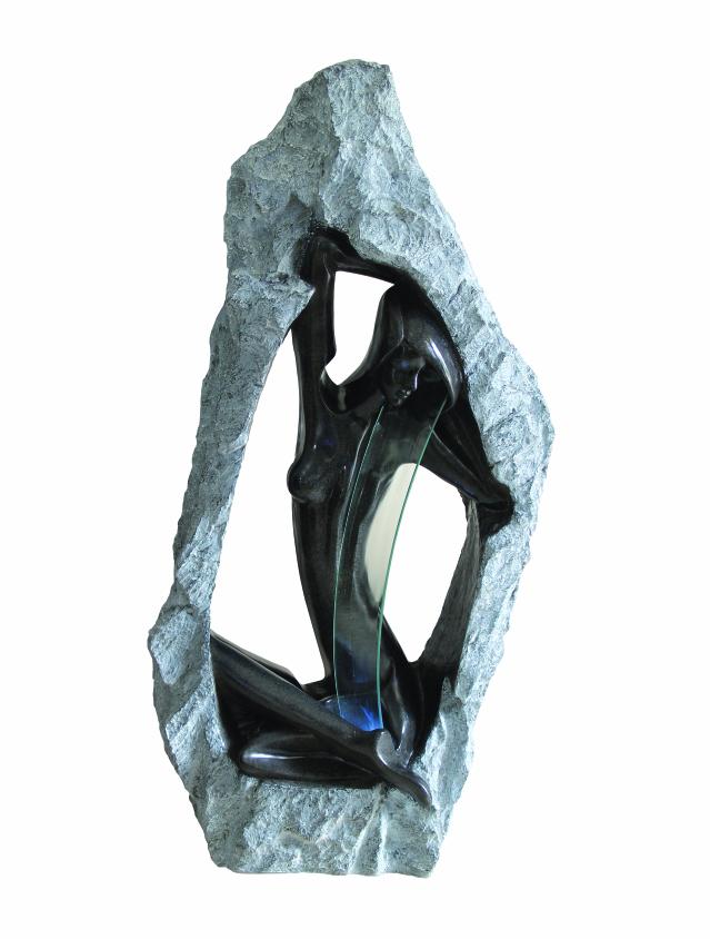 Springbrunnen "SONNENGÖTTIN"